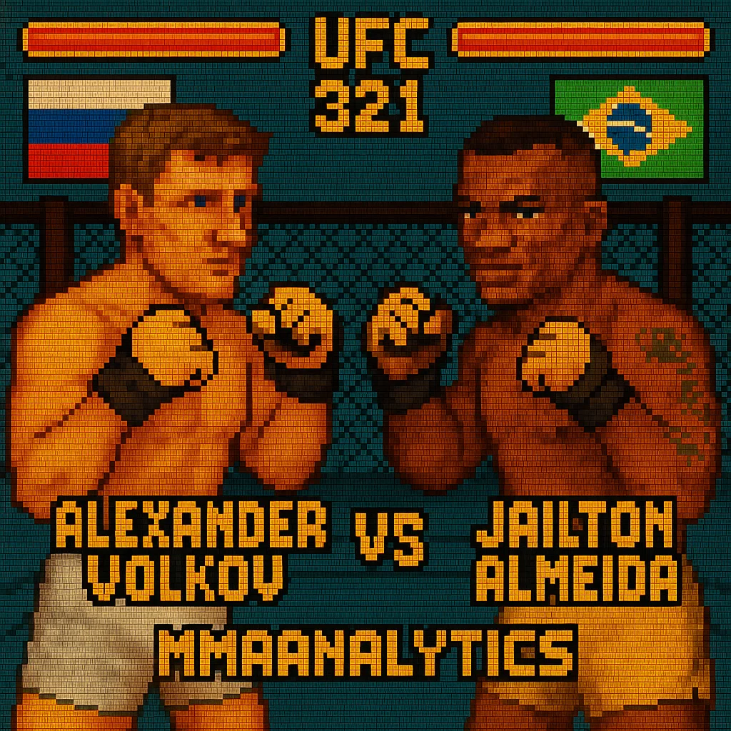 Alexander Volkov vs Jailton Almeida - UFC 321